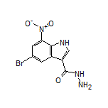 5-Bromo-7-nitroindole-3-carbohydrazide