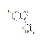 5-(6-Iodo-3-indolyl)-1,3,4-oxadiazol-2(3H)-one