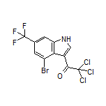 1-[4-Bromo-6-(trifluoromethyl)-3-indolyl]-2,2,2-trichloroethanone