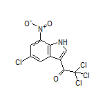 2,2,2-Trichloro-1-(5-chloro-7-nitro-3-indolyl)ethanone