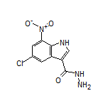 5-Chloro-7-nitroindole-3-carbohydrazide