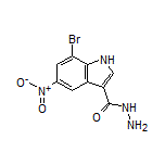 7-Bromo-5-nitroindole-3-carbohydrazide