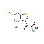 1-(6-Bromo-4-methoxy-3-indolyl)-2,2,2-trichloroethanone