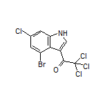 1-(4-Bromo-6-chloro-3-indolyl)-2,2,2-trichloroethanone