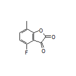 4-Fluoro-7-methylbenzofuran-2,3-dione