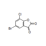 5-Bromo-7-chlorobenzofuran-2,3-dione