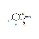 4-Chloro-5-fluorobenzofuran-2,3-dione