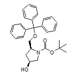 (3S,5S)-1-Boc-5-[(trityloxy)methyl]pyrrolidin-3-ol