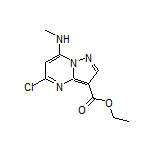 Ethyl 5-Chloro-7-(methylamino)pyrazolo[1,5-a]pyrimidine-3-carboxylate