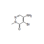 5-Amino-4-bromo-2-methylpyridazin-3(2H)-one