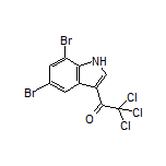 2,2,2-Trichloro-1-(5,7-dibromo-3-indolyl)ethanone