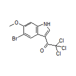 1-(5-Bromo-6-methoxy-3-indolyl)-2,2,2-trichloroethanone