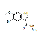 5-Bromo-6-methoxyindole-3-carbohydrazide