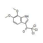 2,2,2-Trichloro-1-(6,7-dimethoxy-3-indolyl)ethanone