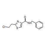 N-Benzyl-2-(2-chloroethyl)thiazole-4-carboxamide