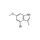 4-Bromo-6-methoxy-3-methylindole