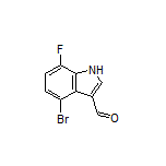 4-Bromo-7-fluoroindole-3-carbaldehyde