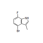 4-Bromo-7-fluoro-3-methylindole