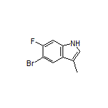 5-Bromo-6-fluoro-3-methylindole