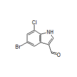 5-Bromo-7-chloroindole-3-carbaldehyde