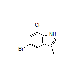 5-Bromo-7-chloro-3-methylindole