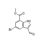 Methyl 5-Bromo-3-formylindole-7-carboxylate