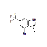 4-Bromo-3-methyl-6-(trifluoromethyl)indole