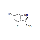 6-Bromo-4-fluoroindole-3-carbaldehyde