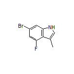 6-Bromo-4-fluoro-3-methylindole