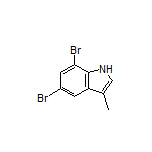 5,7-Dibromo-3-methylindole