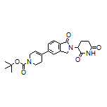 3-[5-(1-Boc-1,2,3,6-tetrahydro-4-pyridyl)-1-oxo-2-isoindolinyl]piperidine-2,6-dione