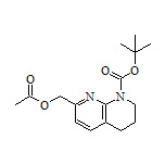 (8-Boc-5,6,7,8-tetrahydro-1,8-naphthyridin-2-yl)methyl Acetate