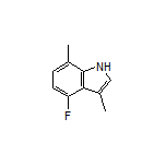 4-Fluoro-3,7-dimethylindole