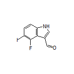 4-Fluoro-5-iodoindole-3-carbaldehyde