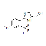 2-[4-Methoxy-2-(trifluoromethyl)phenyl]imidazole-5-methanol