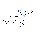 2-[4-Methoxy-2-(trifluoromethyl)phenyl]imidazole-4-carbaldehyde