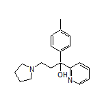 1-(2-Pyridyl)-3-(1-pyrrolidinyl)-1-(p-tolyl)-1-propanol