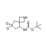 8-(Boc-amino)-6-thia-2-azaspiro[3.4]octane 6,6-Dioxide