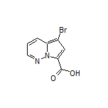 5-Bromopyrrolo[1,2-b]pyridazine-7-carboxylic Acid