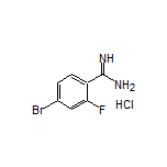 4-Bromo-2-fluorobenzimidamide Hydrochloride