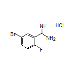 5-Bromo-2-fluorobenzimidamide Hydrochloride