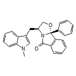 (3S,9bR)-3-[(1-Methyl-3-indolyl)methyl]-9b-phenyl-2,3-dihydrooxazolo[2,3-a]isoindol-5(9bH)-one