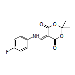 5-[[(4-Fluorophenyl)amino]methylene]-2,2-dimethyl-1,3-dioxane-4,6-dione