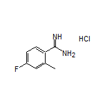 4-Fluoro-2-methylbenzimidamide Hydrochloride