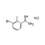 3-Bromo-2-methylbenzimidamide Hydrochloride