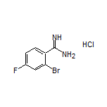 2-Bromo-4-fluorobenzimidamide Hydrochloride