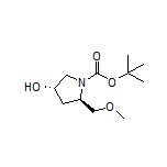 (3S,5R)-1-Boc-5-(methoxymethyl)pyrrolidin-3-ol