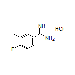 4-Fluoro-3-methylbenzimidamide Hydrochloride