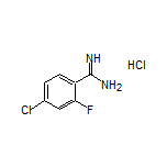 4-Chloro-2-fluorobenzimidamide Hydrochloride