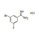 3-Bromo-5-fluorobenzimidamide Hydrochloride